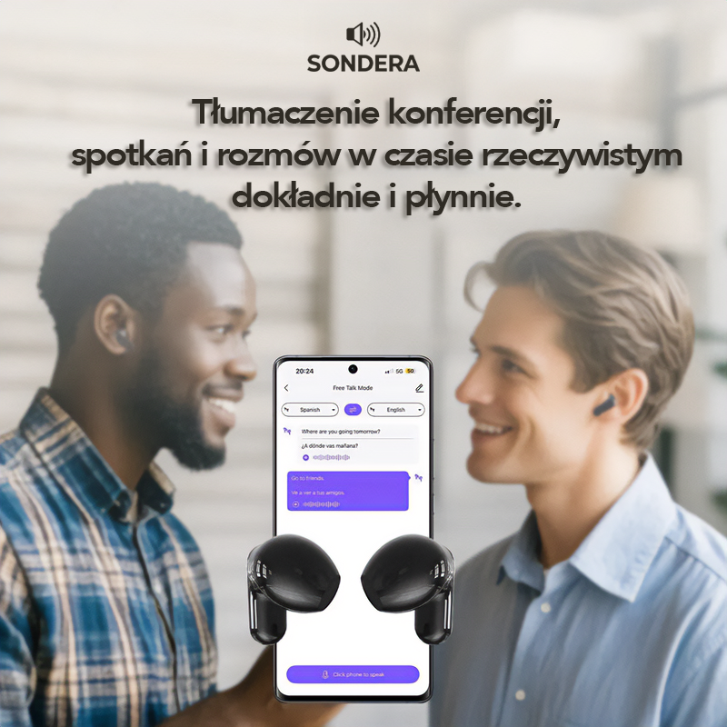Sondera AI Translator Headphones